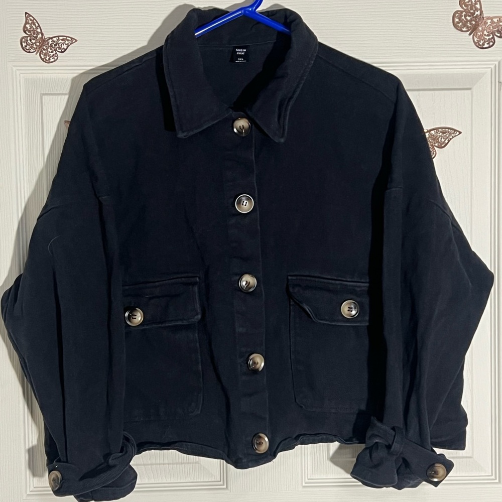 Classic Black Utility Jacket